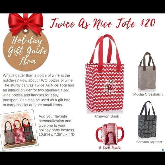 31 medium utility tote, wine bottle & unicorn Xmas - Picture 6 of 7